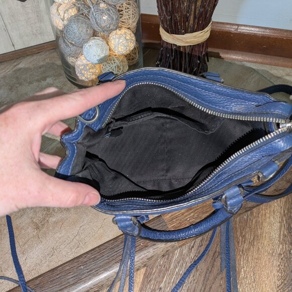 Rebecca Minkoff Regan Leather Satchel Crossbody - Picture 8 of 9